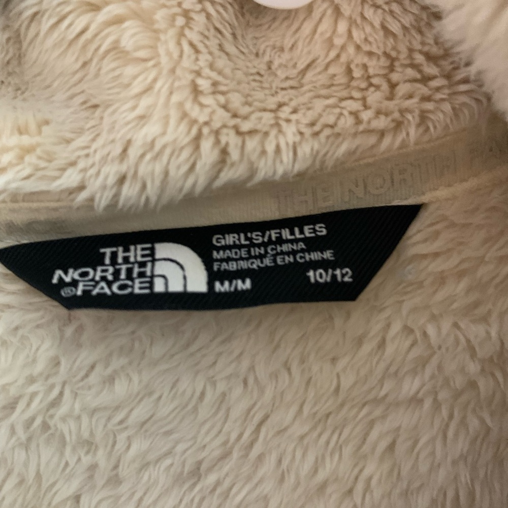 COPY - North face, fuzzy, soft zip up fleece